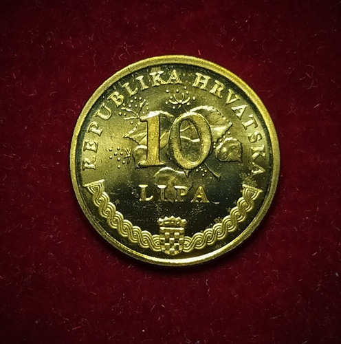 Moneda 10 Lipa Croacia 2005 Sin Circular Km 6 Oferta