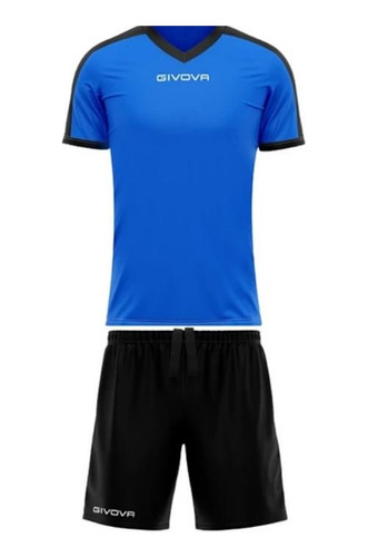 Set Futbol Teamwear Givova Revolution Azul/negro