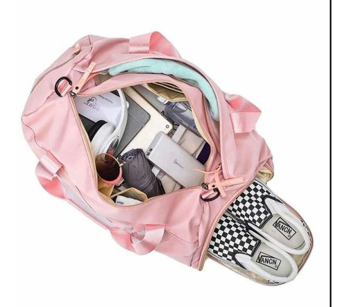 Imagen 10 de 11 de Bolso Maletín Pink Importado Impermeable Calidad A1
