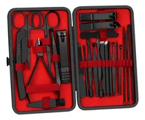 Comprar Set X 24 Un Manicuria Pedicuria Estuche Alicate Tijera Limas