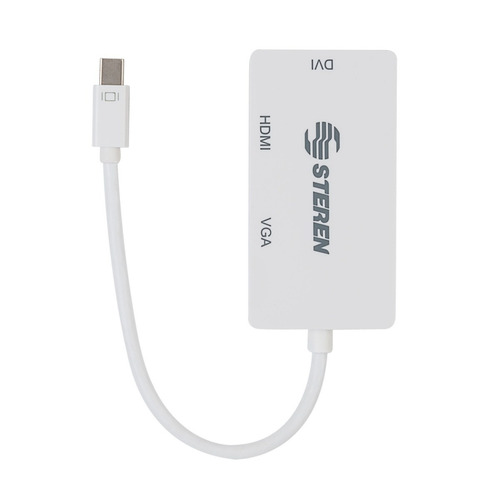 Imagen 4 de 7 de Adaptador Mini Displayport Thunderbolt A Vga Hdmi Dvi Steren