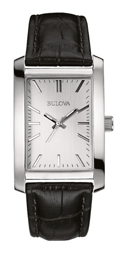 Imagen 1 de 5 de 96a156 Reloj Bulova Premium Negro/plateado