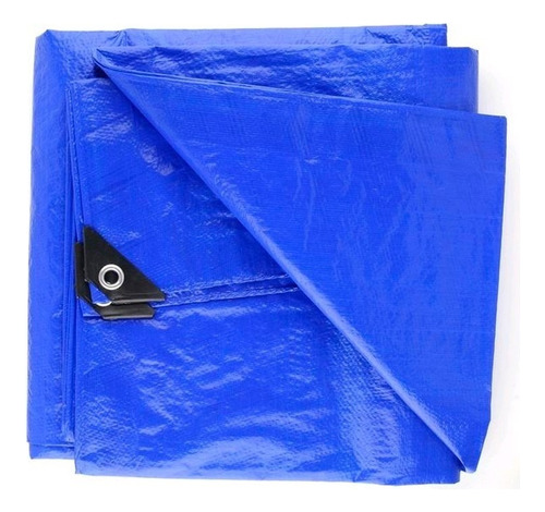 Lona Plastica Impermeable Azul 10x12ft (3.05x3.66mts) Zasc