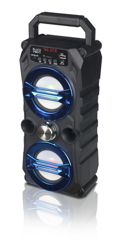 Parlante Bluetooth Bateria Luces Led Usb Sd Aux 5w Potencia