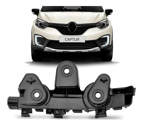 Suporte Guia Parachoque Dianteiro Captur 17 18 19 20 21 22