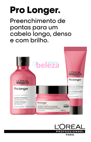 Pro Longer Shampoo De 300ml - L'oreal