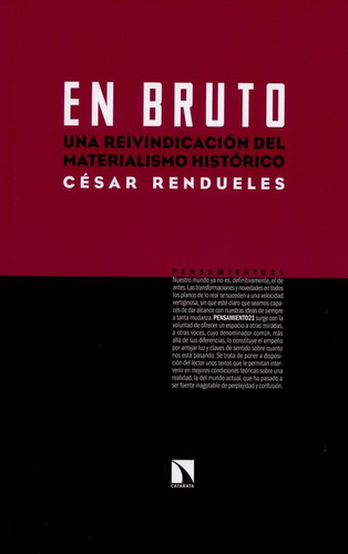 Libro En Bruto Una Reivindiacion Del Materialismo Historico