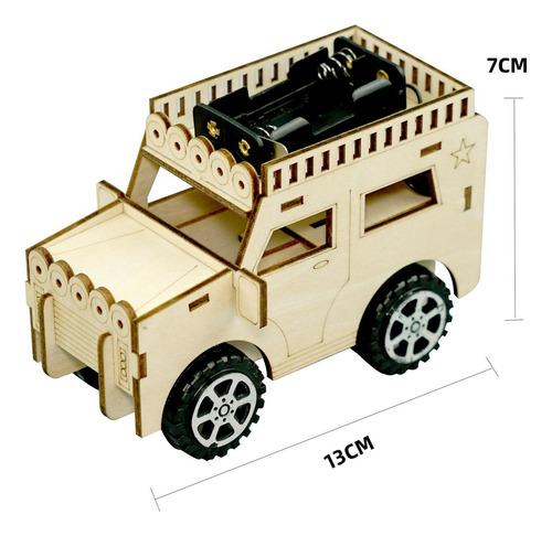 Kit De Modelo De Coche De Madera Modelo De Coches De Juguete