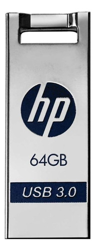 Pendrive HP x795w 64GB 3.0 prateado