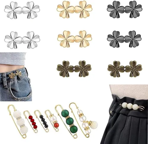comprar 22 Pinzasde Botones De Jeans Ajustables,alfileres De Botones