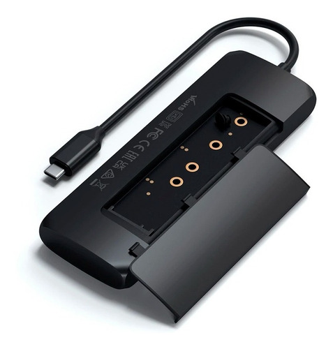Imagen 4 de 6 de Hub Adaptador Satechi Multiplicador Usb-c A Ssd Hdmi 4k Pc