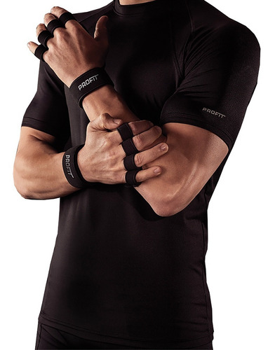 Imagen 3 de 10 de Guantes Deportivos Pesas Gimnasio Funcional Con Muñequera