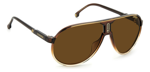 Lentes De Sol Carrera Para Unisex Champion65/n Color de la lente Marrón Color de la varilla Marrón Color del armazón Marrón Diseño Ocean