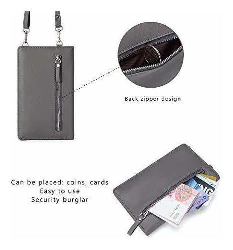 Bolso Bandolera De Cuero Pequeño Bolso Bandolera Monedero Mo
