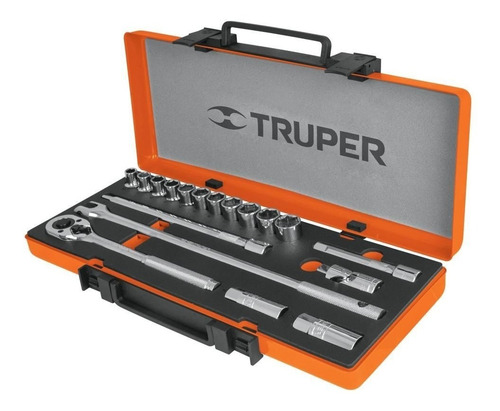 Imagen 1 de 10 de Juego Set Kit Herramientas Tubos 19 Piezas Truper En Cuotas
