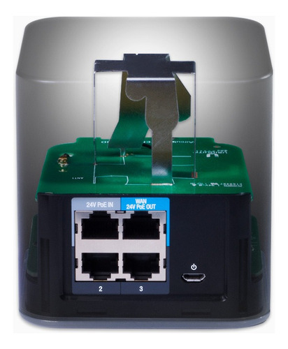 Access Point Ubiquiti Aircube Wi-fi Mimo 2x2 Negro Acb-isp