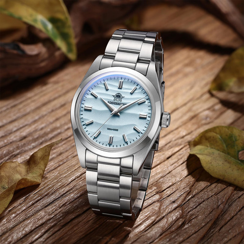 Addiesdive Reloj De Pulsera De Cuarzo Azul De 36 Mm Para Hom
