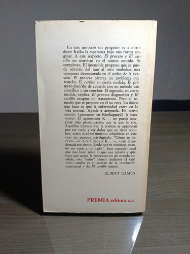 Franz Kafka - El Castillo - Premia Editora (Usado)