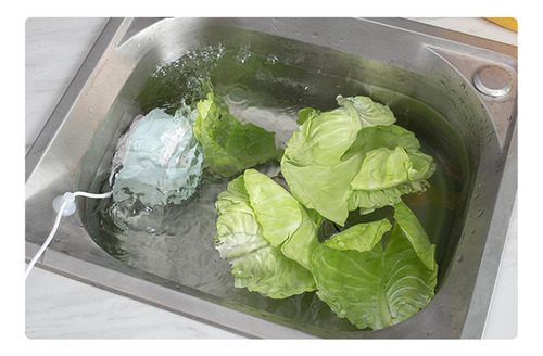 Lavadora De Frutas Y Verduras Pequeña Eléctrica Para Azul
