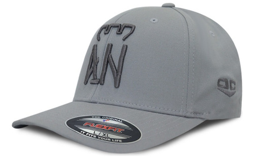 Gorra Atlético Nacional Oficial Flexfit 6277 Gris A/n