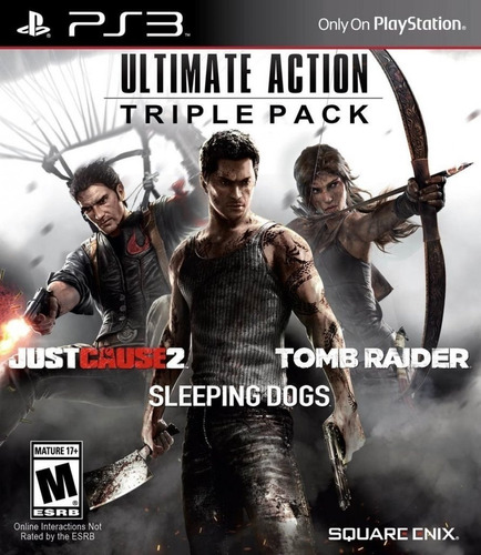 Ultimate Action Triple Pack Ps3 Fisico 3 Juegos En 1 Vemayme