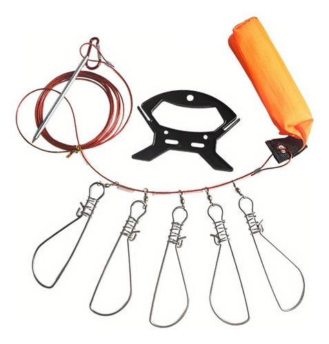Pesca Stringer Clip Big Lock De Alta Resistencia Live Lock