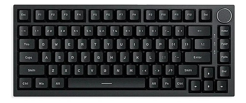 Teclado mecánico con cable Ajazz Ak820, teclado completo de intercambio en caliente, color negro, idioma inglés internacional