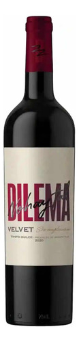Vino Tinto Dulce Dilema Velvet 750ml 10% Vol