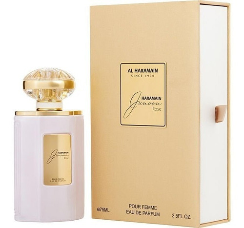 Perfume Al Haramain Junoon Rose 75ml Eau De Parfum Para Mujer
