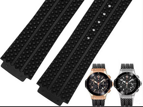 Pulseira Hublot Big Bang, Genebra, Preta, Medida: 19x25x22