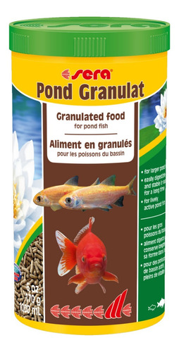 Sera Pond Bio Granulat 170g - Ração Alemã P/ Carpas Mlfull