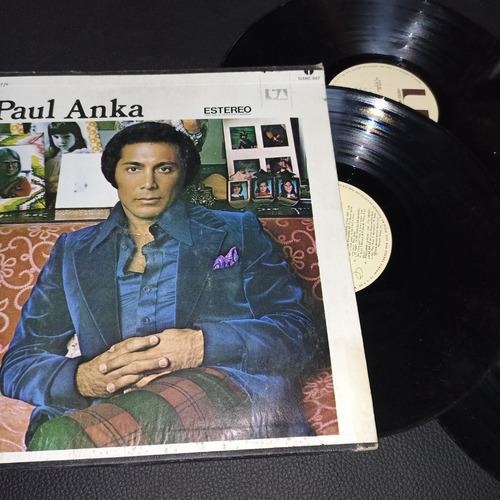 Paul Anka Lp Vinilo Triple Éxitos 1979 United Artists