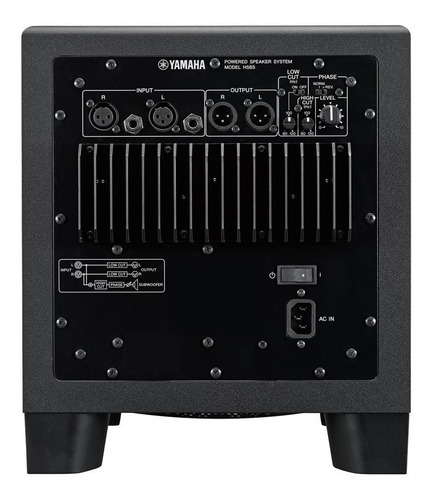 Sub Monitor Yamaha Hs8s Ativo 150w Preto