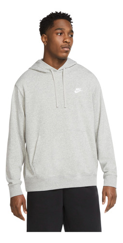 Polerón Nike Sportswear Club Gris Hombre