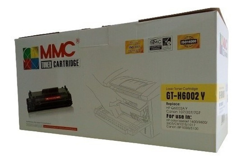 Toner De Impresión Mmc Gt-h6002 (y)