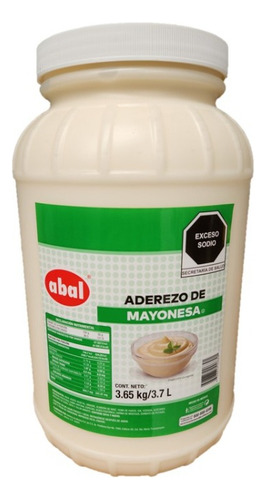 Aderezo De Mayonesa Abal 3.65 Kg