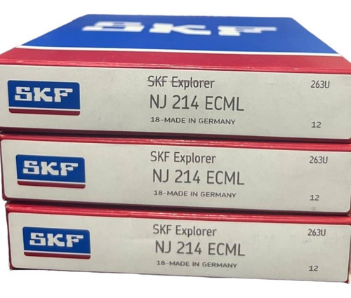 Rodamiento De Rodillos Nj 214 Ecml Marca Skf