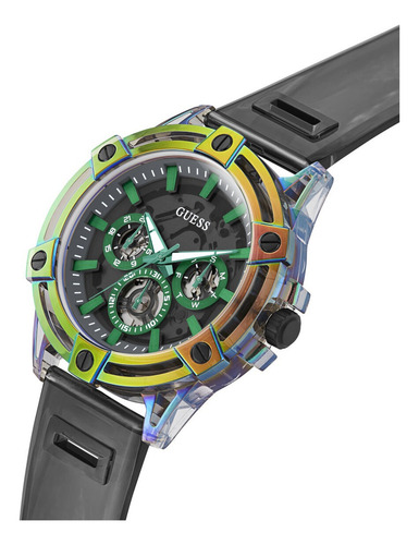 Reloj Hombre Guess Negro King Caballero