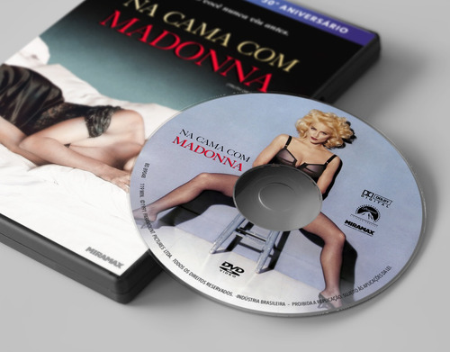 Blu-ray Na Cama Com Madonna - 30º Aniversário Dublado