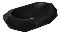 Comprar Bacha Negra Mate Apoyo Deca L1093 Oval Deca Baño Facetada