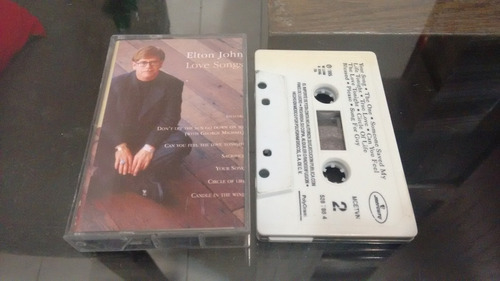 Cassette Elton John Love Songs En Formato Cassette