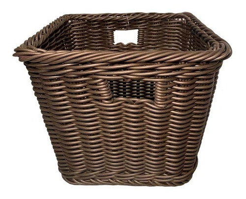 Canasto Organizador Plastico Rattan Set De 2