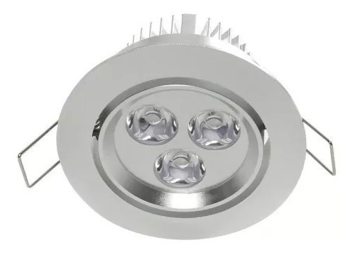 Foco Embutido Ampolleta Foco Led Focos Embutidos Led 3w Fria