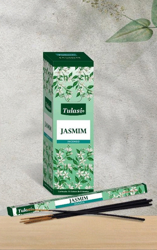 Incenso Tulasi 25 Caixinhas De 7 Varetas Cada Fragrância Jasmine