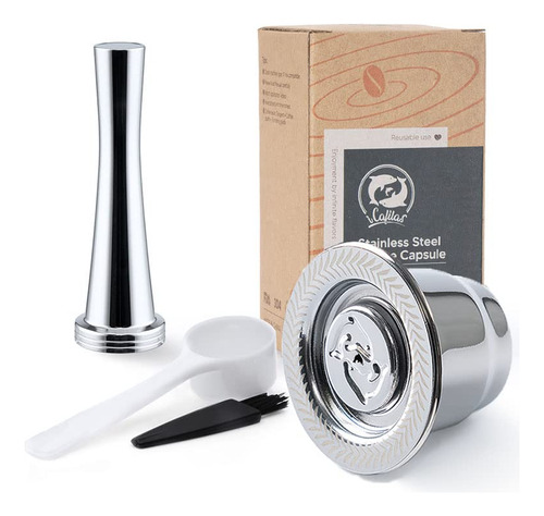 Cpsulas Reutilizables Acero Inox. Compatible Con Nespresso