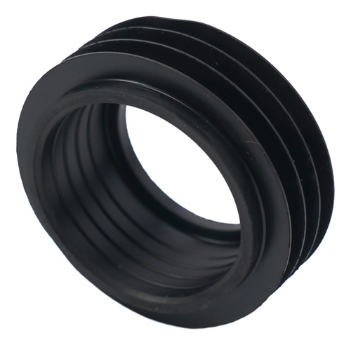 Parte De Sellado En Forma De Cono De Goma, Color Negro, 2 Pi