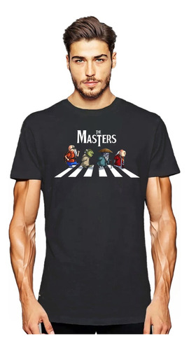 Polera Rock The Masters Queen Kiss Guns The Beatles Slash Ho