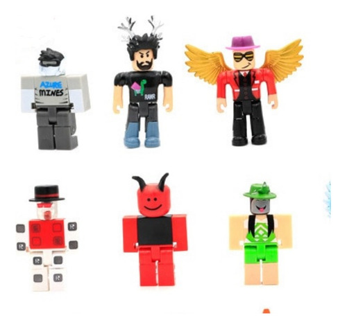 Roblox Set De 6 Figuras - Masters Of Roblox