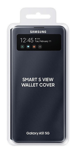 Case Samsung S-view Flip Wallet Cover Para Galaxy A51 5g 