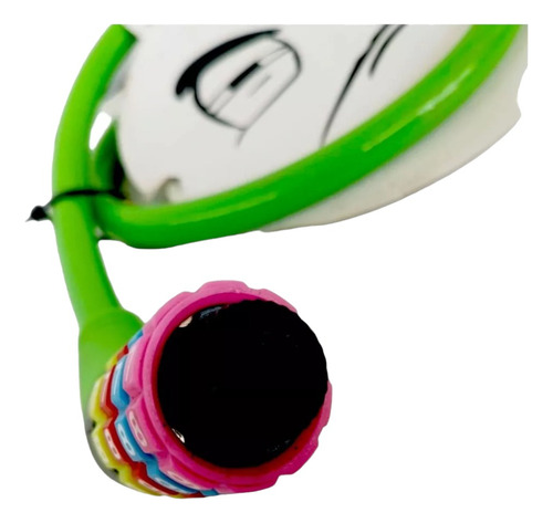 Candado Para Bicicleta Combinación Verde